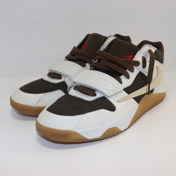 Nike Air Jordan Jumpman Jack TR Travis Scott Sail Mocha Men’s 12.5 excellent - Picture 3 of 8